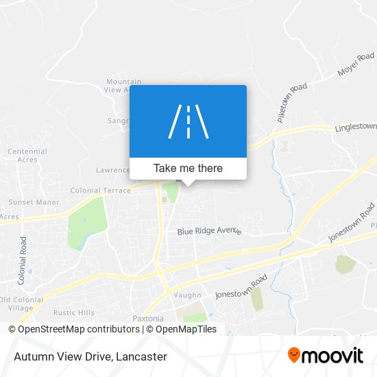 Autumn View Drive map
