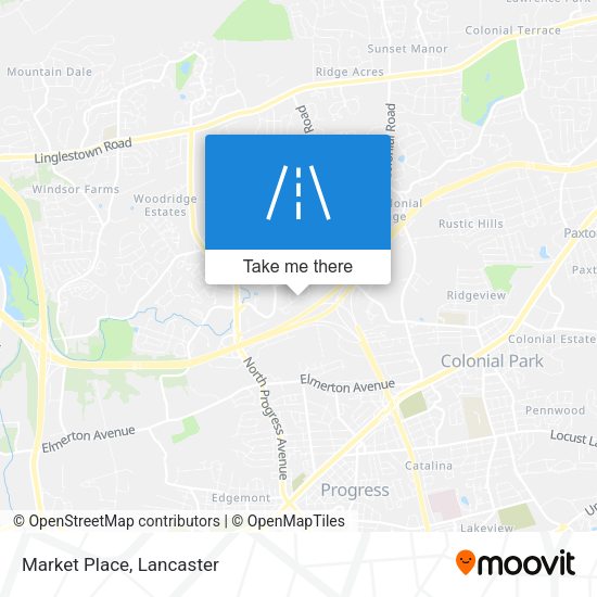 Mapa de Market Place