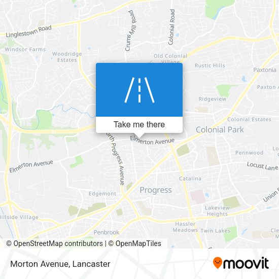 Mapa de Morton Avenue