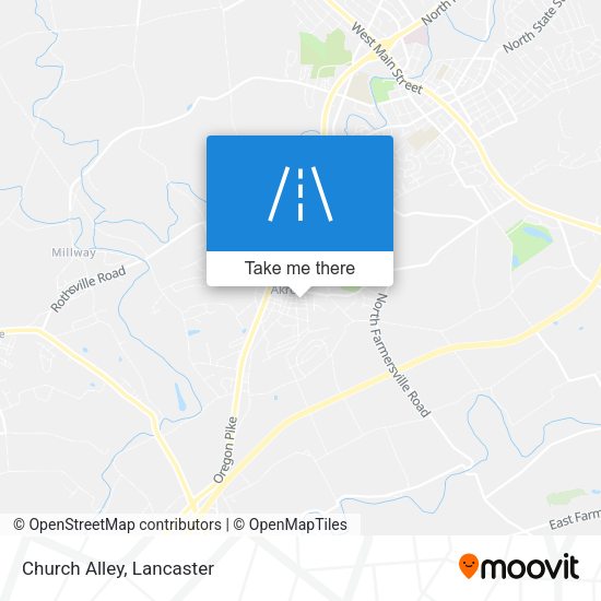 Mapa de Church Alley
