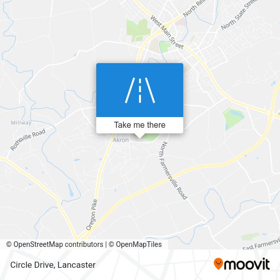 Mapa de Circle Drive