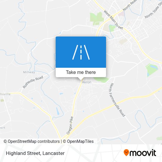 Mapa de Highland Street