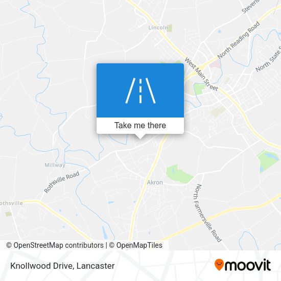 Mapa de Knollwood Drive
