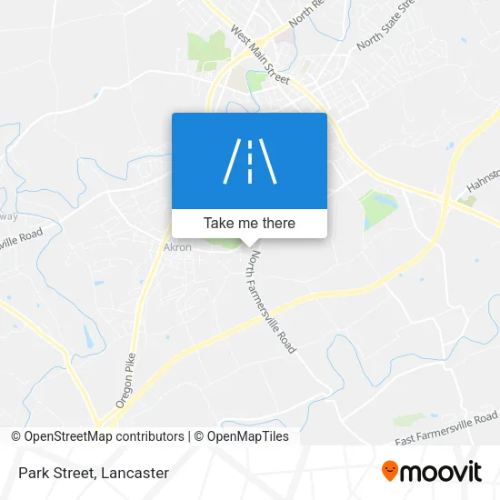 Park Street map