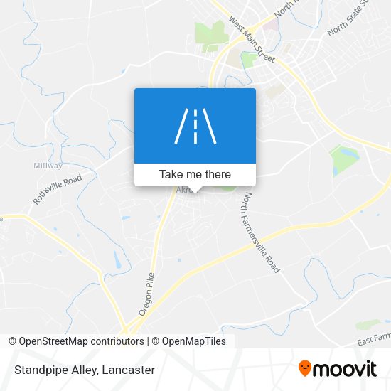 Mapa de Standpipe Alley