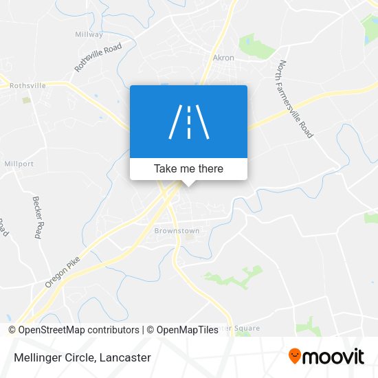 Mapa de Mellinger Circle
