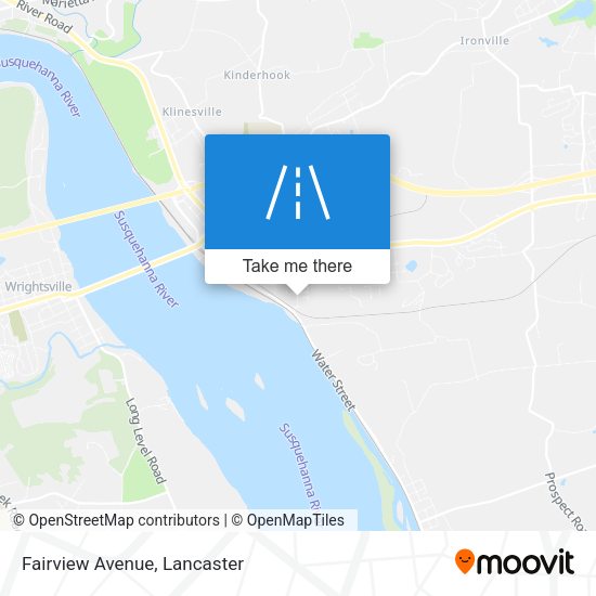 Mapa de Fairview Avenue