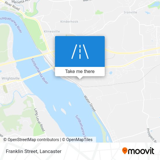 Mapa de Franklin Street
