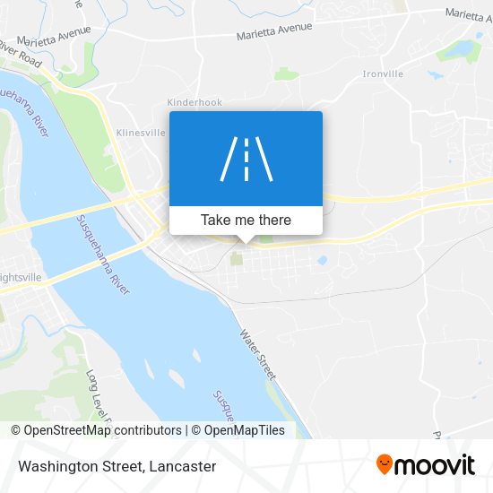 Washington Street map