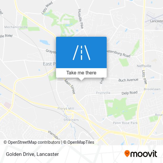Mapa de Golden Drive