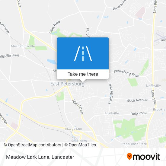 Meadow Lark Lane map