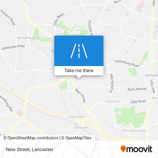 Mapa de New Street