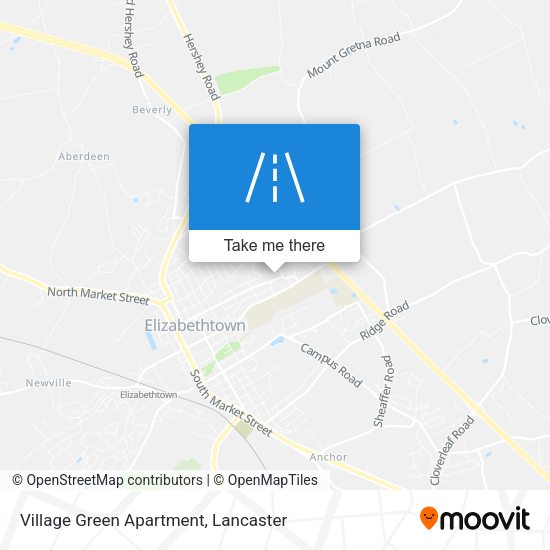 Mapa de Village Green Apartment