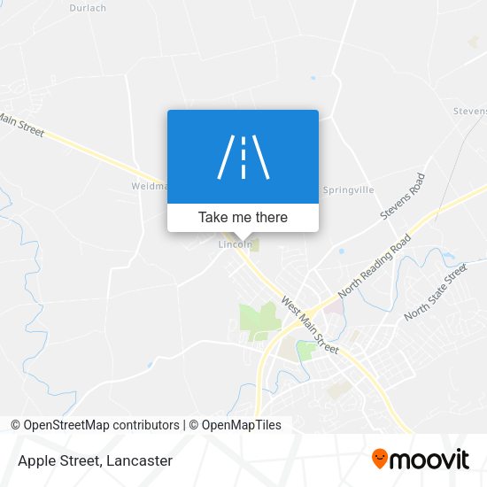 Apple Street map