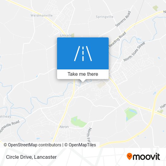 Mapa de Circle Drive