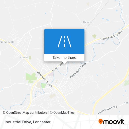Mapa de Industrial Drive