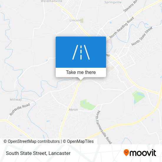 South State Street map