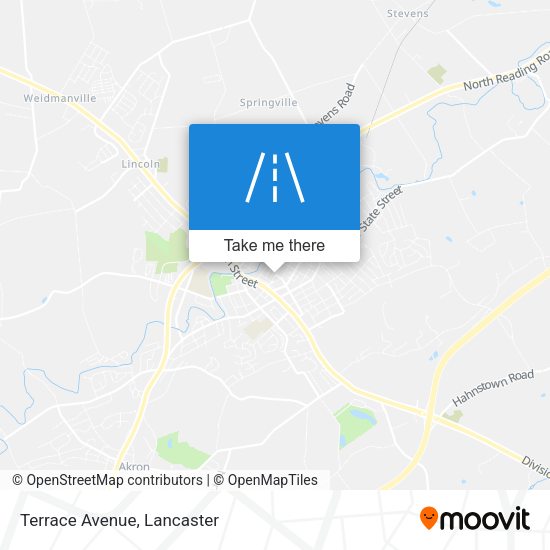 Mapa de Terrace Avenue