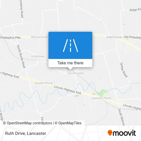 Ruth Drive map