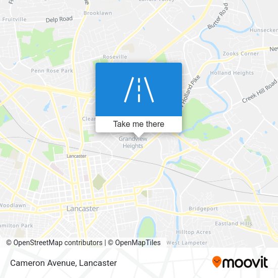 Mapa de Cameron Avenue