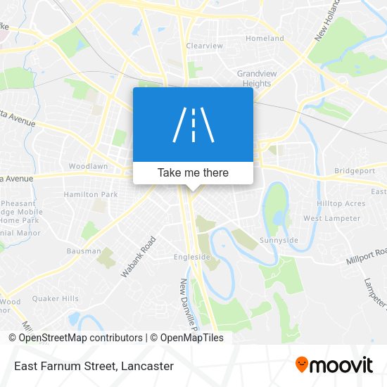 Mapa de East Farnum Street
