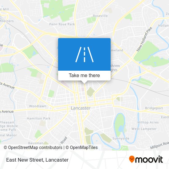 Mapa de East New Street