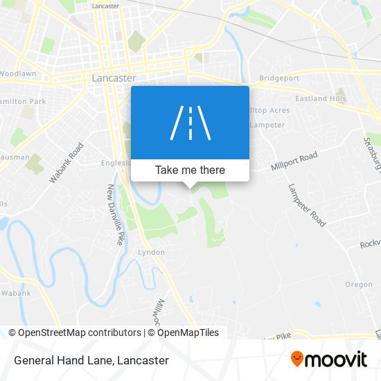 General Hand Lane map