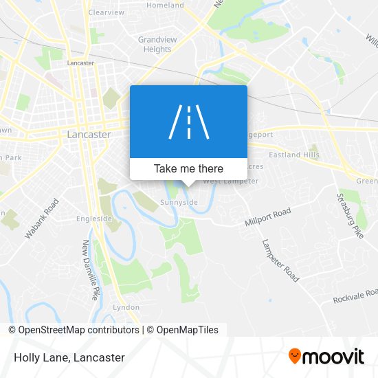 Mapa de Holly Lane