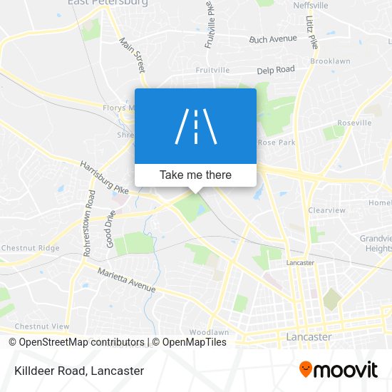 Mapa de Killdeer Road