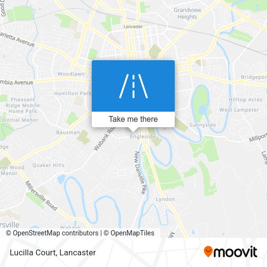 Mapa de Lucilla Court