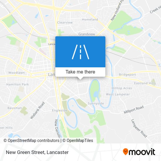 Mapa de New Green Street