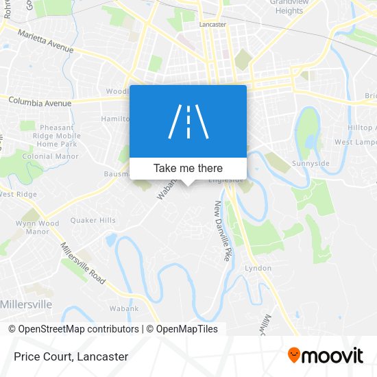 Mapa de Price Court
