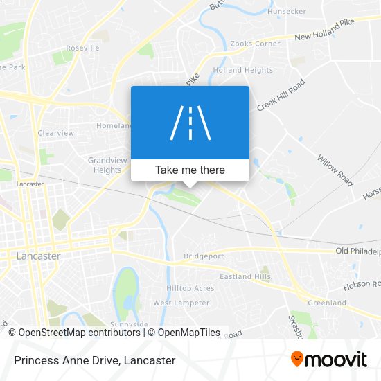 Mapa de Princess Anne Drive