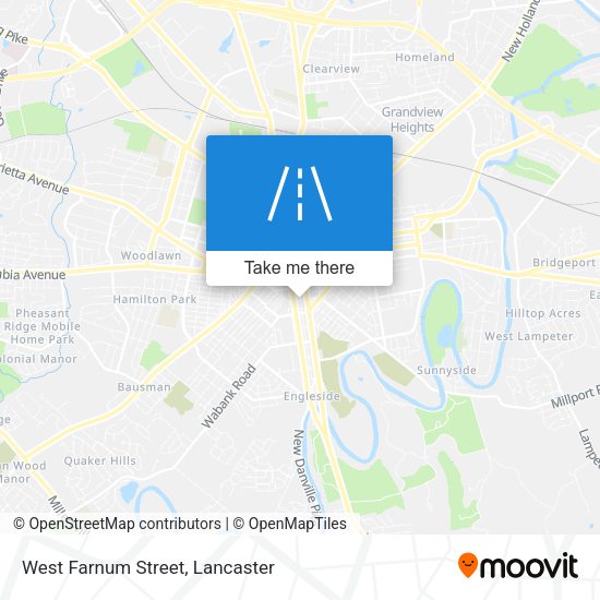 West Farnum Street map