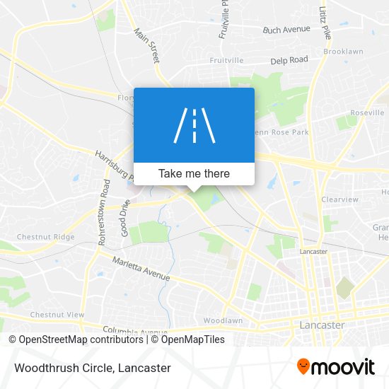 Mapa de Woodthrush Circle