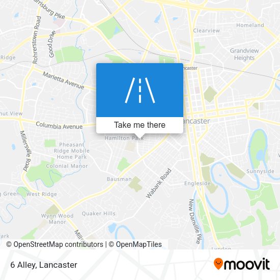 Mapa de 6 Alley