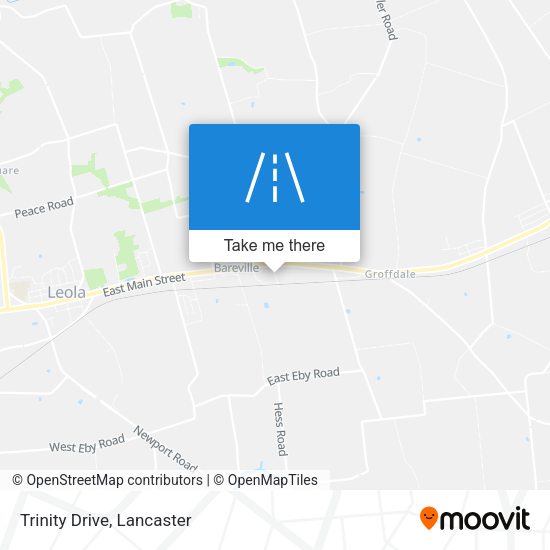 Mapa de Trinity Drive