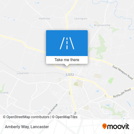 Mapa de Amberly Way