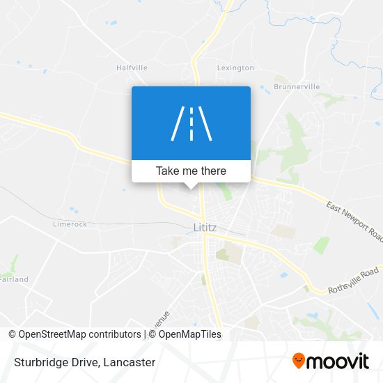 Mapa de Sturbridge Drive