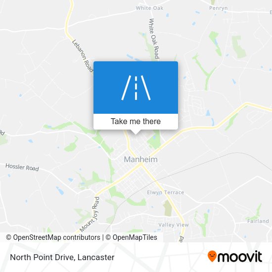 North Point Drive map