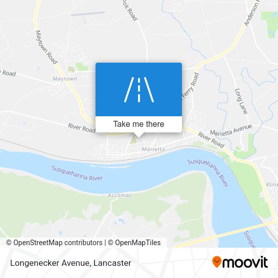 Mapa de Longenecker Avenue