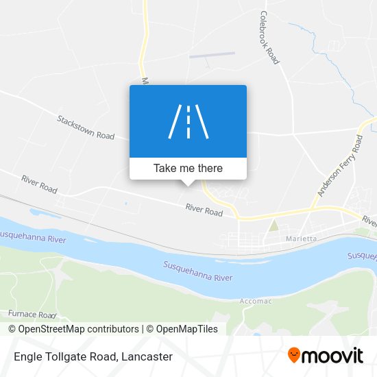 Mapa de Engle Tollgate Road