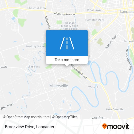 Brookview Drive map