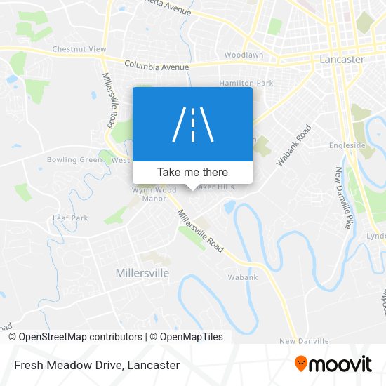Fresh Meadow Drive map