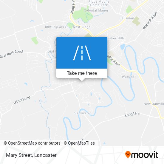 Mapa de Mary Street