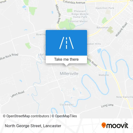 North George Street map