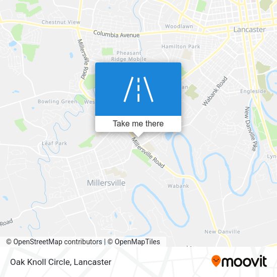 Mapa de Oak Knoll Circle