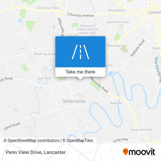 Mapa de Penn View Drive