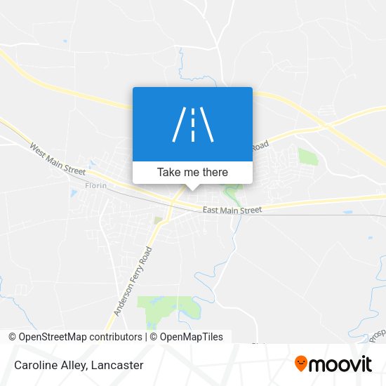 Mapa de Caroline Alley