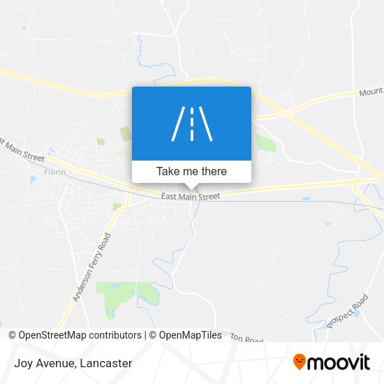 Mapa de Joy Avenue